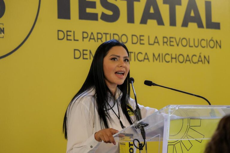 Asamblea Estatal del PRD Michoacán cierra filas con Araceli Saucedo rumbo a la gubernatura del estado