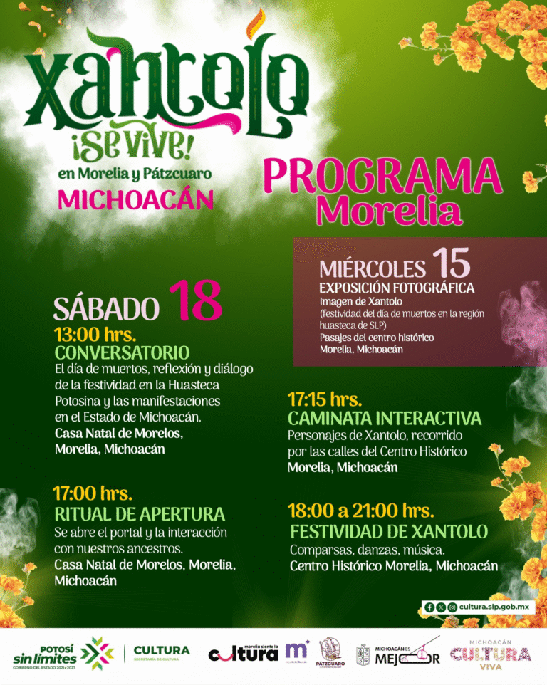 Michoacán se prepara para recibir la tradición huasteca del Xantolo: Secum
