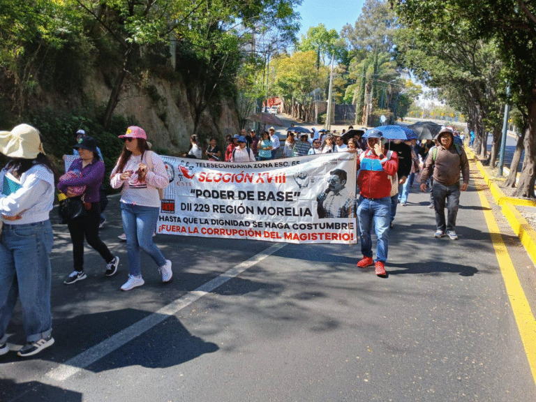 Maestros de la CNTE tomarán las calles de Morelia, ¿Qué demandan? Te contamos