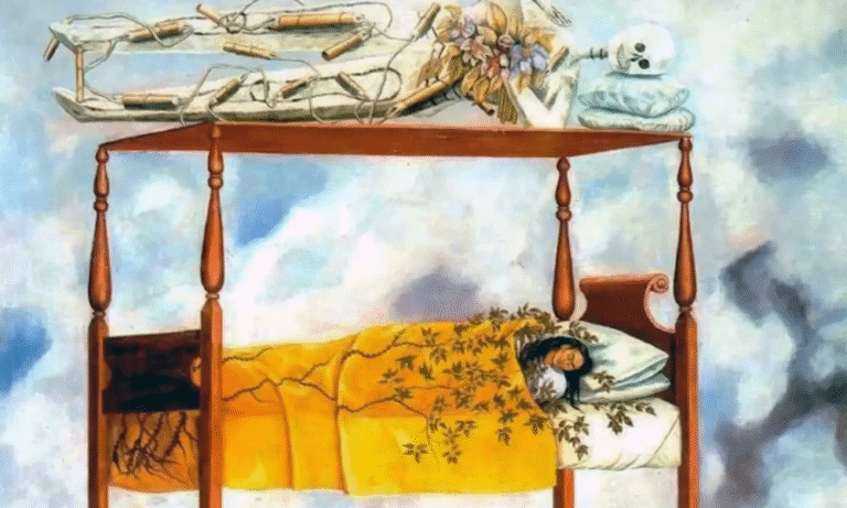 Frida Kahlo rompe récord: “El sueño (la cama)” se convierte en la obra más cara de una mujer artista